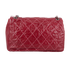 Double Stitch Maxi Flap Bag, back view